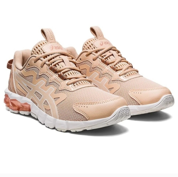 NWT ASICS Women's Gel-Quantum 90 Running Shoes Bisque / Rose Gold (NEW) Size 8 - Picture 2 of 7